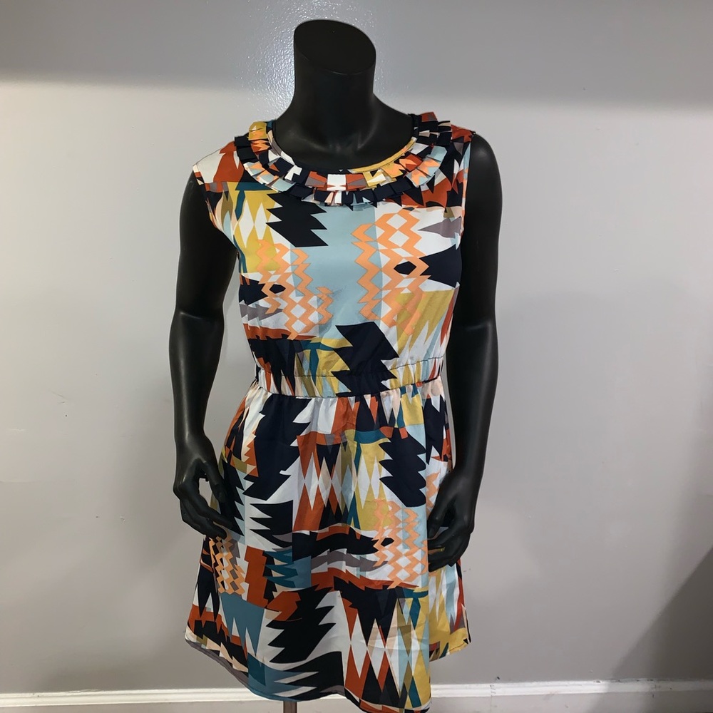 Aztec Print Women’s Dress Tunic Small